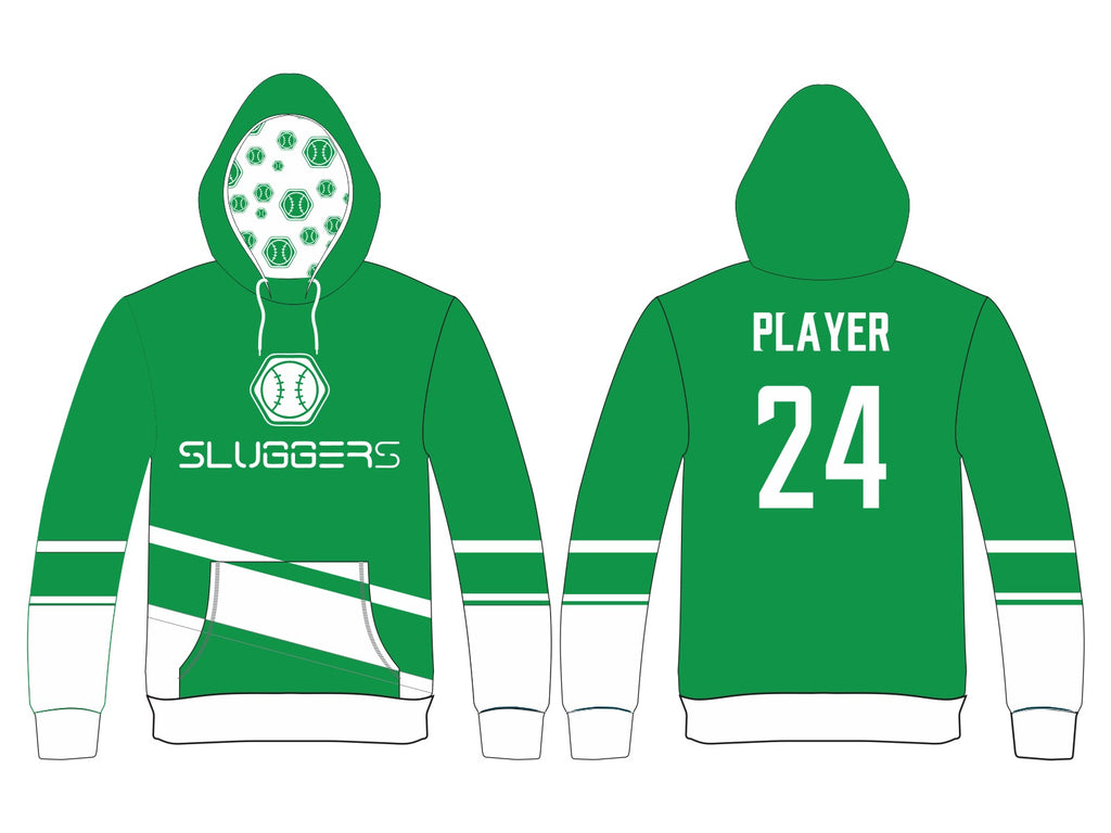 Sublimation Youth thru Adult Sluggers Hoodie (you pick garment color and logo) - Pretty's Bowtique