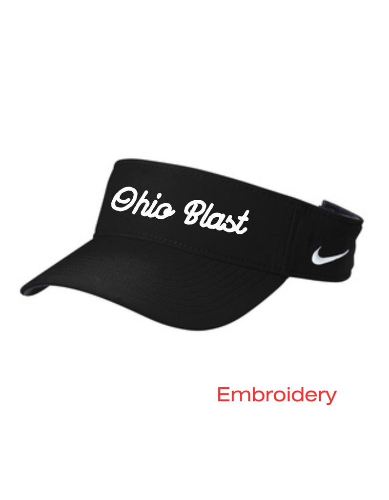 Ohio Blast Nike Visor - Pretty's Bowtique