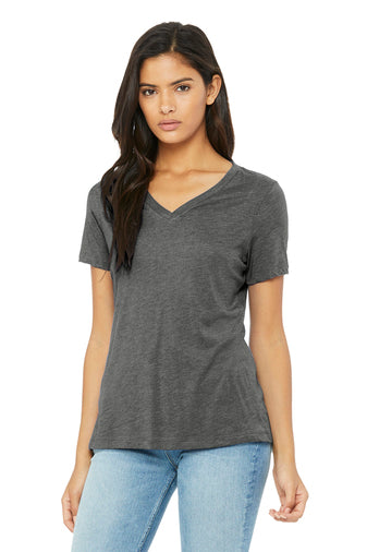 Woments V-Neck T Shirt - Pretty's Bowtique