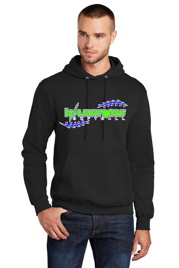 Youth thru Adult Warriors Hoodie (you pick garment color and logo) - Pretty's Bowtique