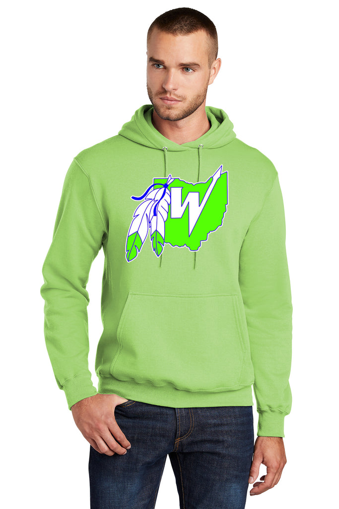 Youth thru Adult Warriors Hoodie (you pick garment color and logo) - Pretty's Bowtique