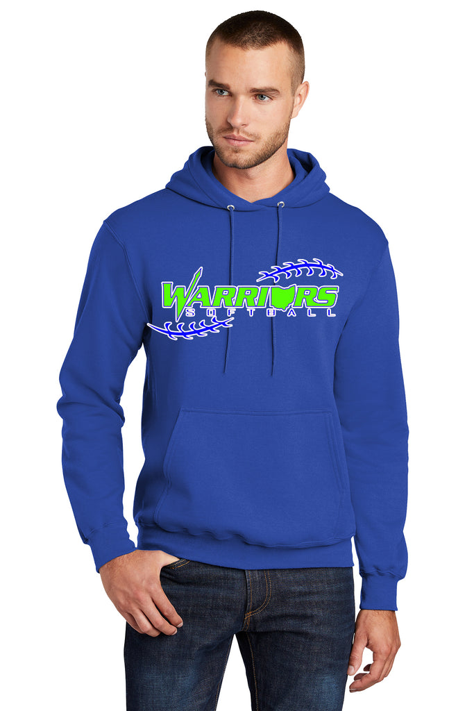 Youth thru Adult Warriors Hoodie (you pick garment color and logo) - Pretty's Bowtique