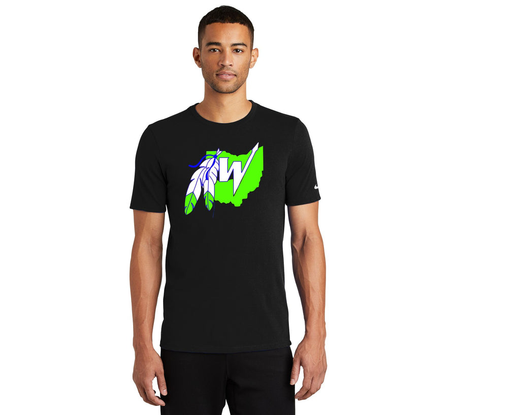 Nike Dry Fit T Shirt (you can select shirt color and logo print) - Pretty's Bowtique