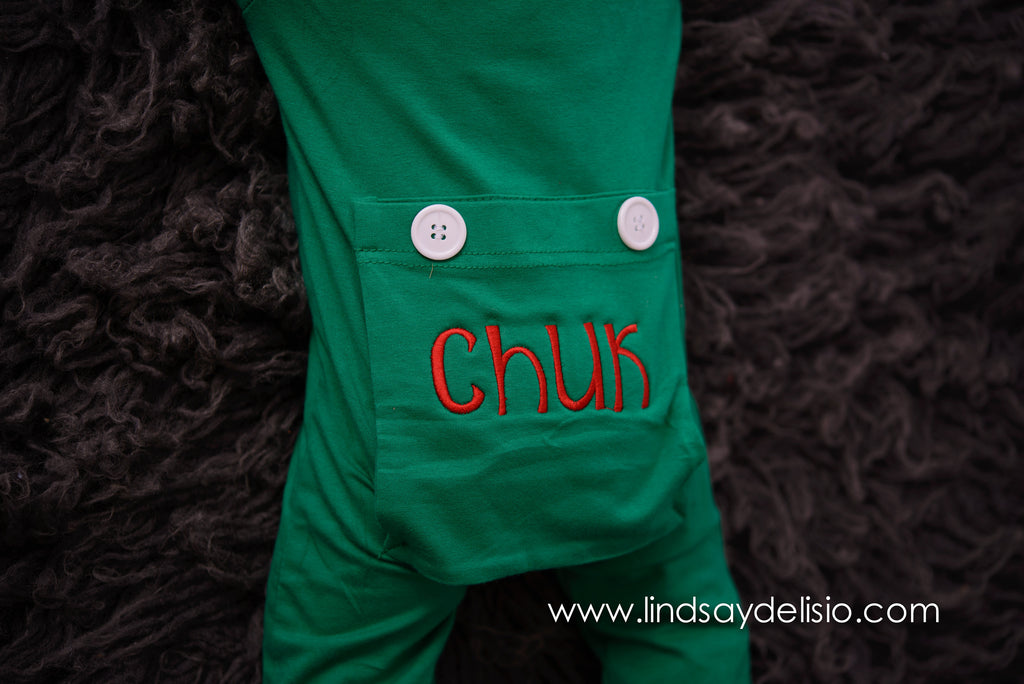 Lil' Long Johns Pajamas: Christmas Pajamas - Pretty's Bowtique