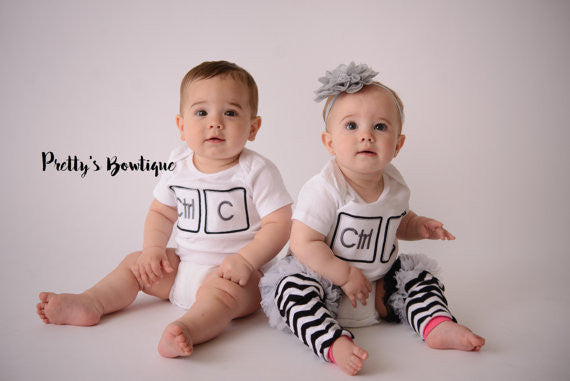 Twins outfits - Control Copy Control Paste shirt or bodysuit. Perfect for hospital or coming home outfit -- Boy/Girl-- Boy/Boy-- Girl/Boy - Pretty's Bowtique