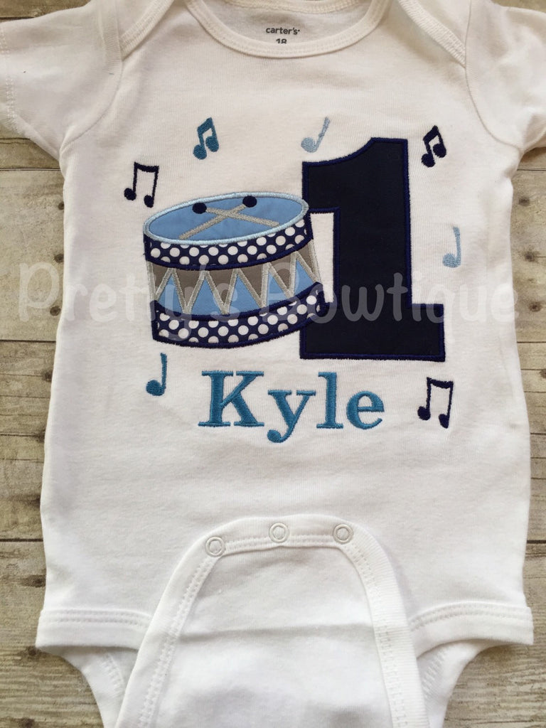Music Birthday Shirt any age or colors - Pretty's Bowtique