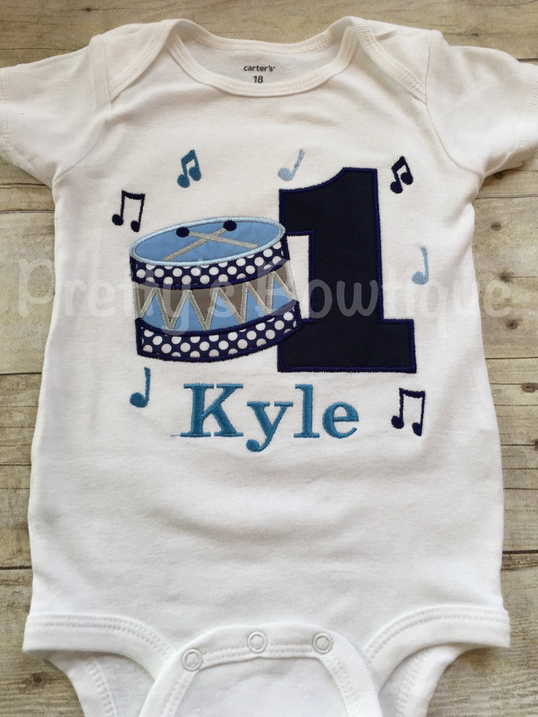 Music Birthday Shirt any age or colors - Pretty's Bowtique