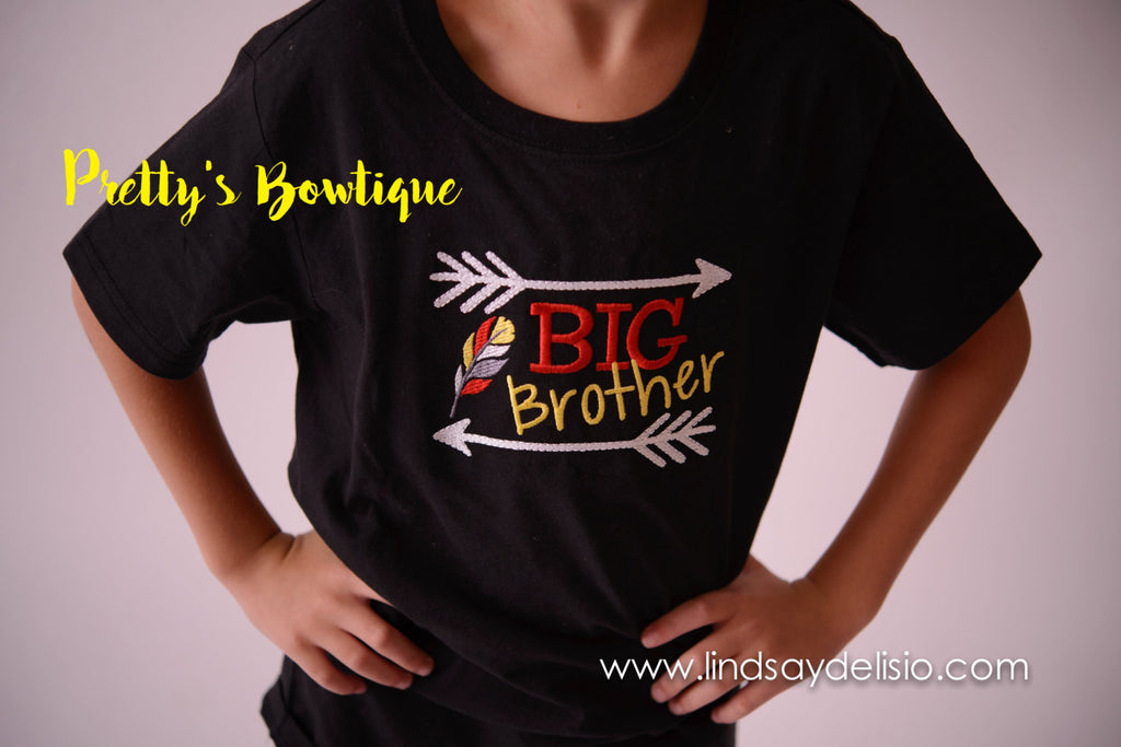 Boys Big Brother shirt- Big brother announcement shirt or bodysuit -big brother Shirt -  Big Bro Shirt -Boys Shirt - Pretty's Bowtique