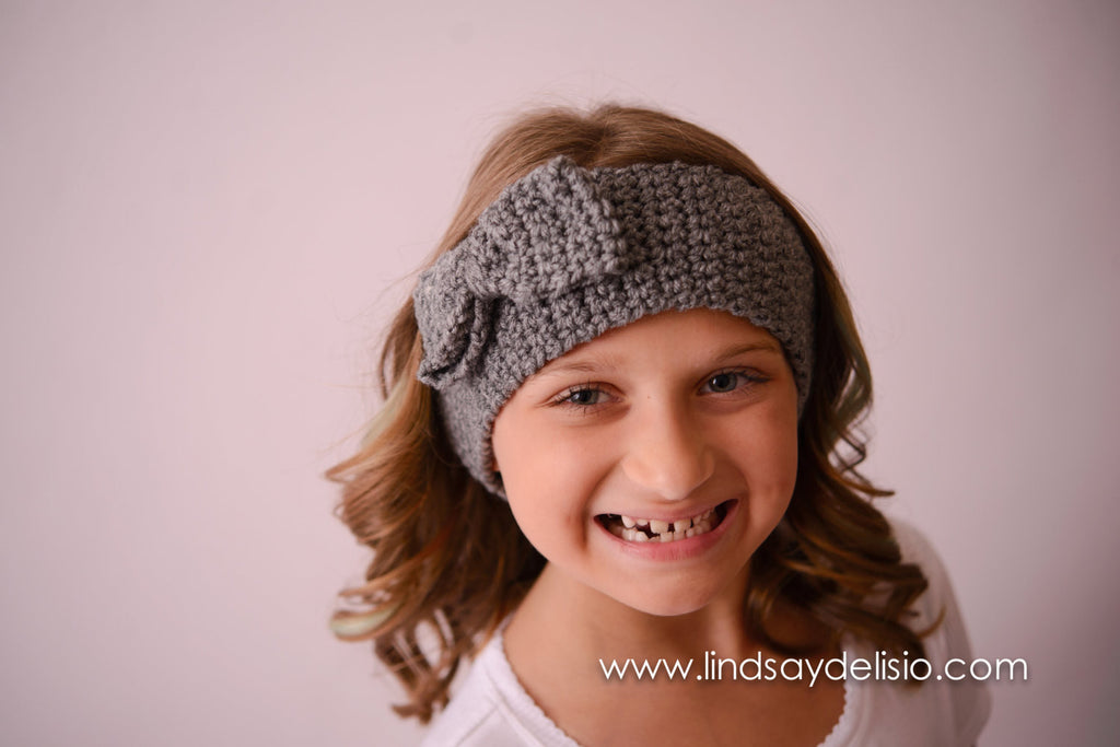 Fall/Winter Headband--Crochet Headband Baby Girl-- Crochet Ear Warmer - Pretty's Bowtique