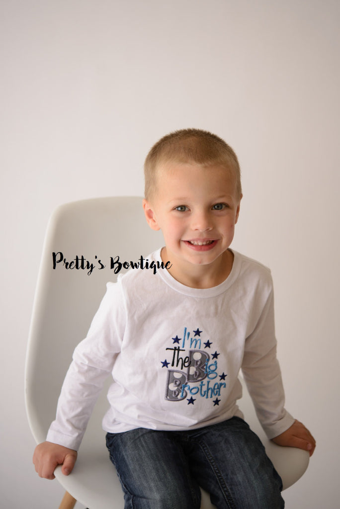 Big Brother Announcement shirt -- Big Brother T shirt-- Big Brother bodysuit -- Big Brother Announcement - Pretty's Bowtique