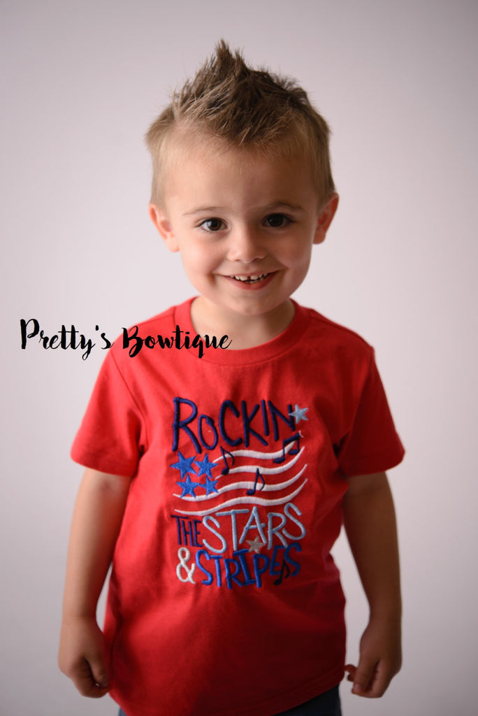 Boys 4th of July Shirt, Boys summer tee, Baby boys 4th of july shirt - Fireworks shirt for boy, 4th of july t-shirt - Pretty's Bowtique