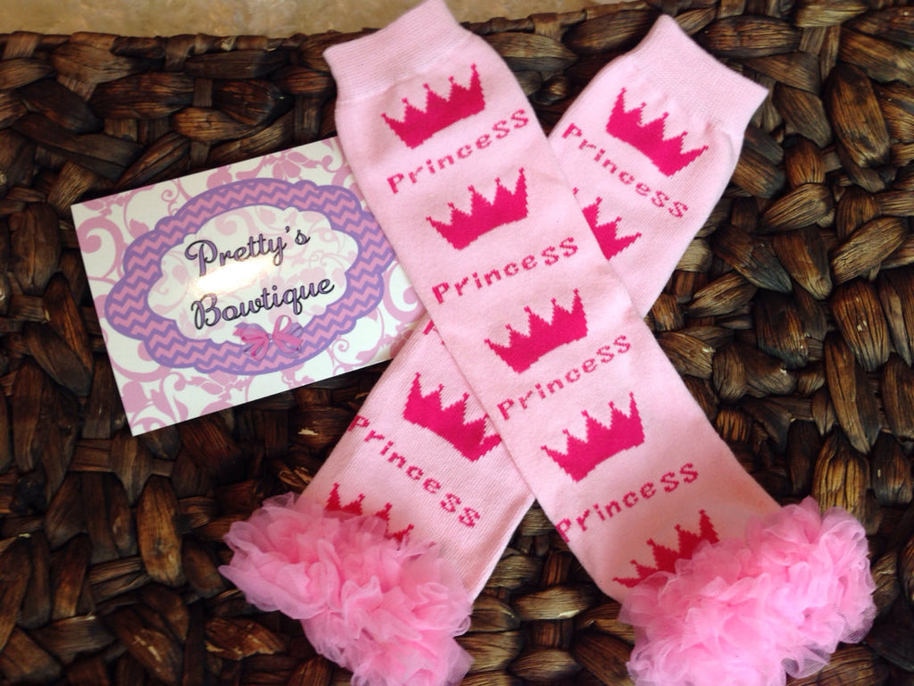 Leg Warmers-Baby leg warmers/Photo Prop Princess Ruffles - Pretty's Bowtique
