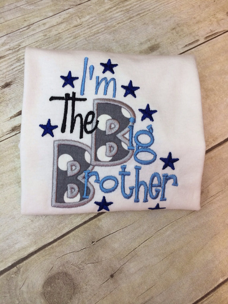 Big Brother Announcement shirt -- Big Brother T shirt-- Big Brother bodysuit -- Big Brother Announcement - Pretty's Bowtique