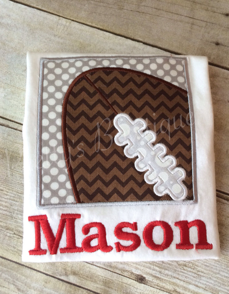 Football shirt for babies, toddler, and children.  You pick team colors - Pretty's Bowtique