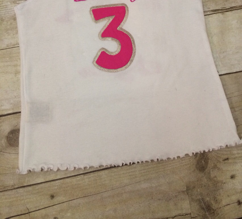 Add Name or Age to back of shirt - Pretty's Bowtique