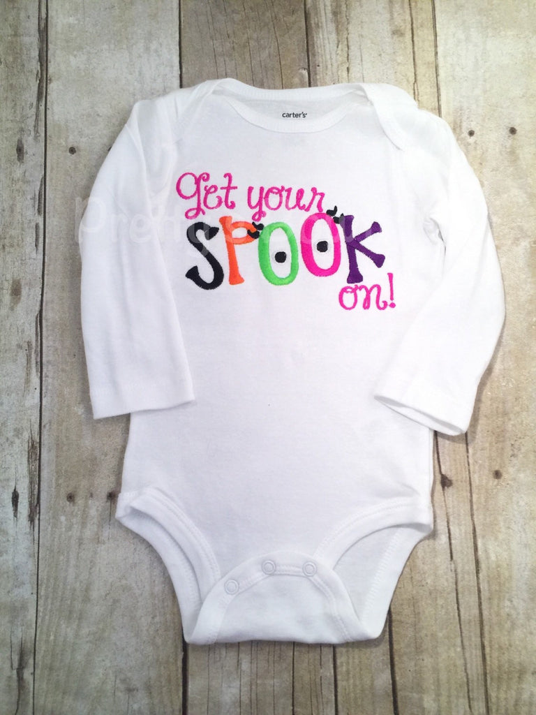 Get your spook on! Halloween bodysuit or t shirt - Pretty's Bowtique