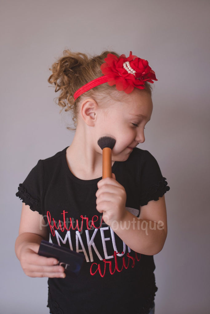 Future make up artist girls t shirt or bodysuit - Pretty's Bowtique