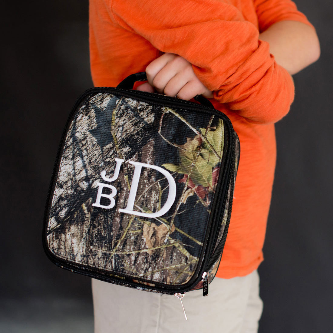 Monogram Backpack Camo or Black Diamond With Matching Lunch 